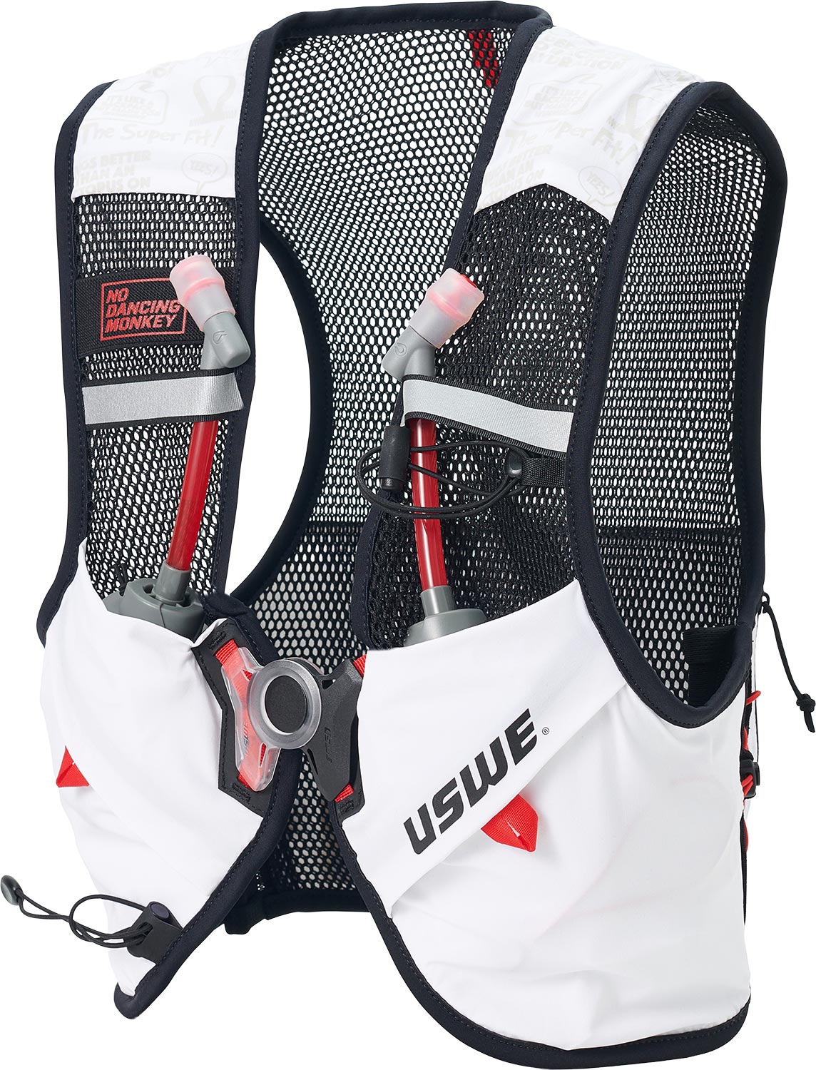 USWE Pace 2L Trail Running Vest -26 Vit L | Vätskeryggsäck