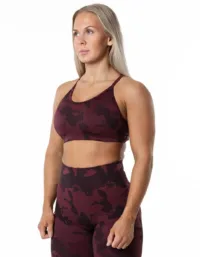 Relode Prime Seamless Camo Top - Röd