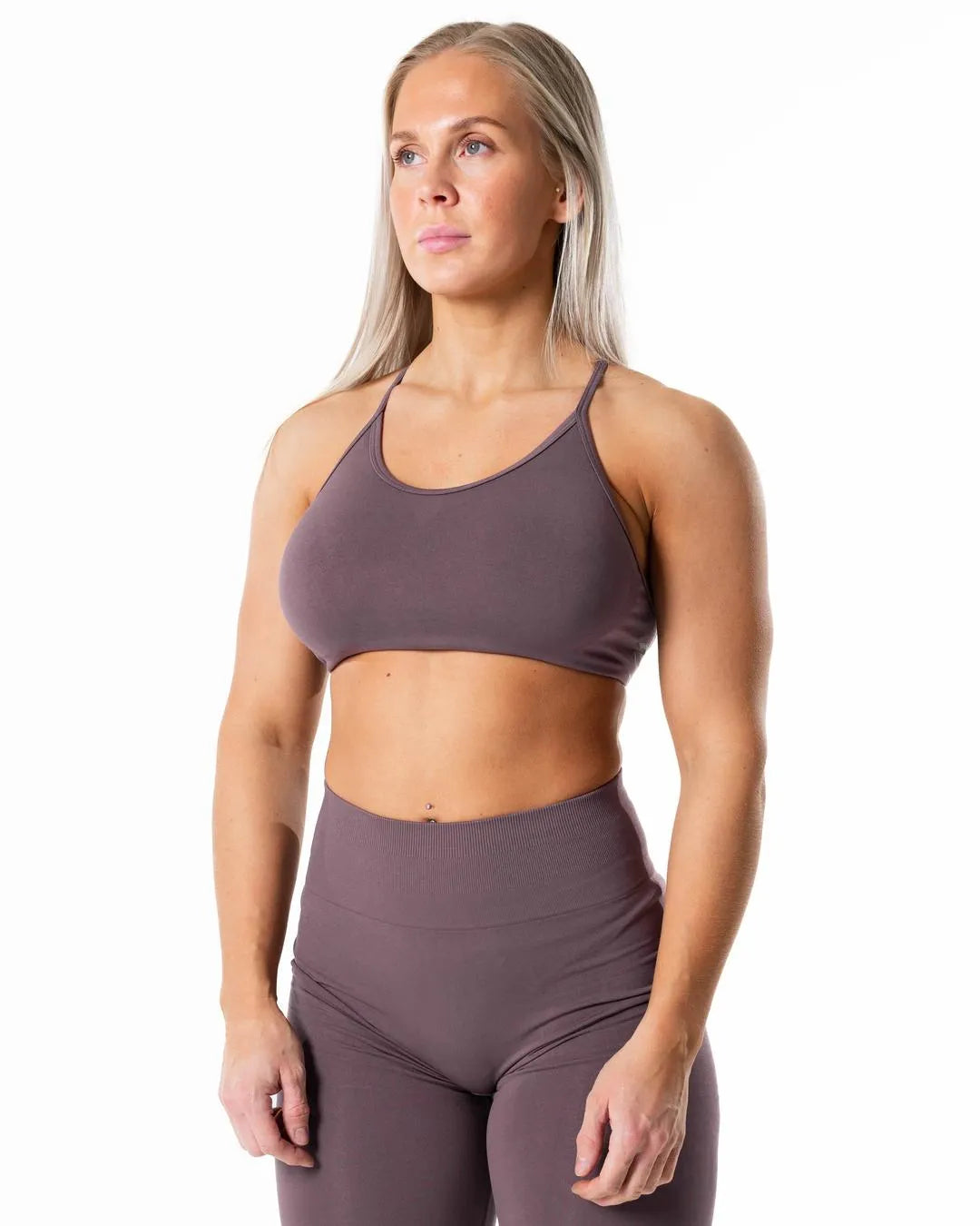 Relode Prime Seamless Top - Dusty Purple