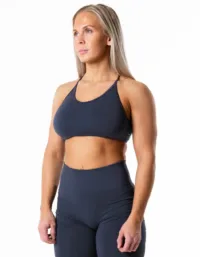Relode Prime Seamless Top - Dusty Blue