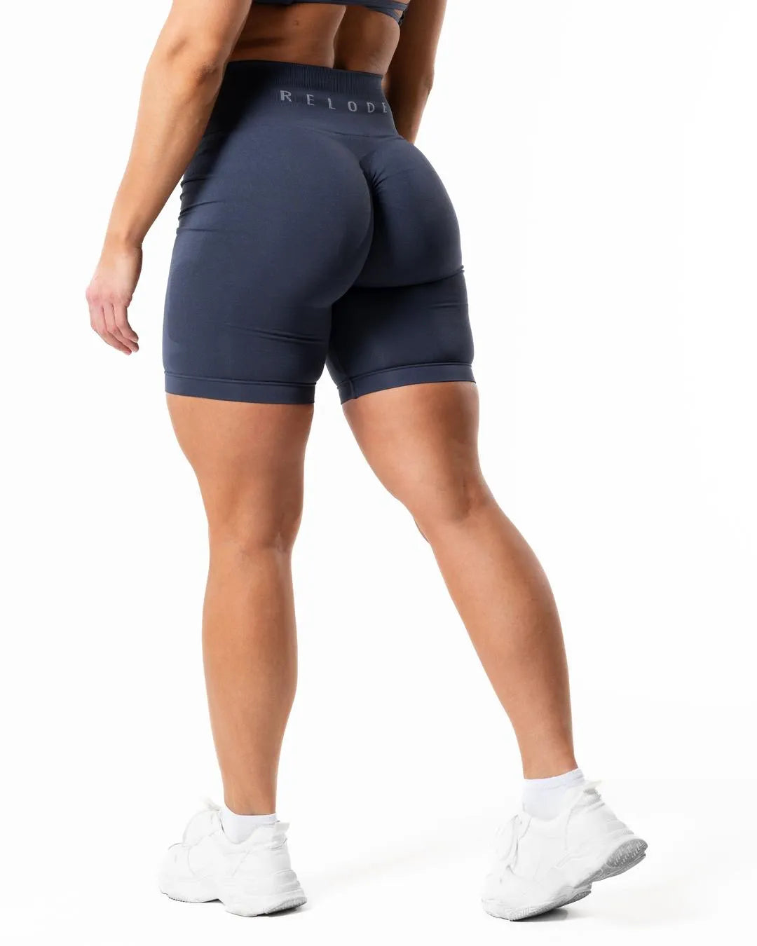 Relode Prime Scrunch Shorts 7,5" - Dusty Blue