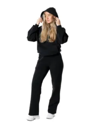 Relode Clean Wide Sweatpants - Svart