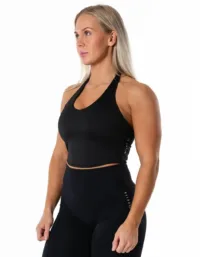 Relode Velocity Halterneck Top - Svart