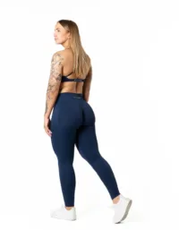 Relode Aura Seamless Scrunch Tights - Midnight Blue