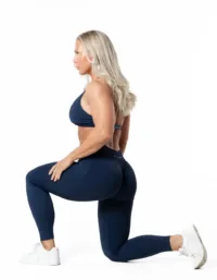 Relode Aura Seamless Scrunch Tights - Midnight Blue