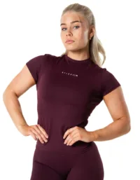 Relode Aura Seamless T-shirt - Fig Red