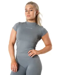 Relode Aura Seamless T-shirt - Slate Grey