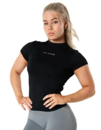 Relode Aura Seamless T-shirt - Black