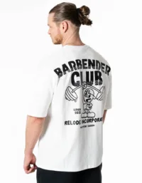 Relode Barbender Oversized T-shirt - Vit