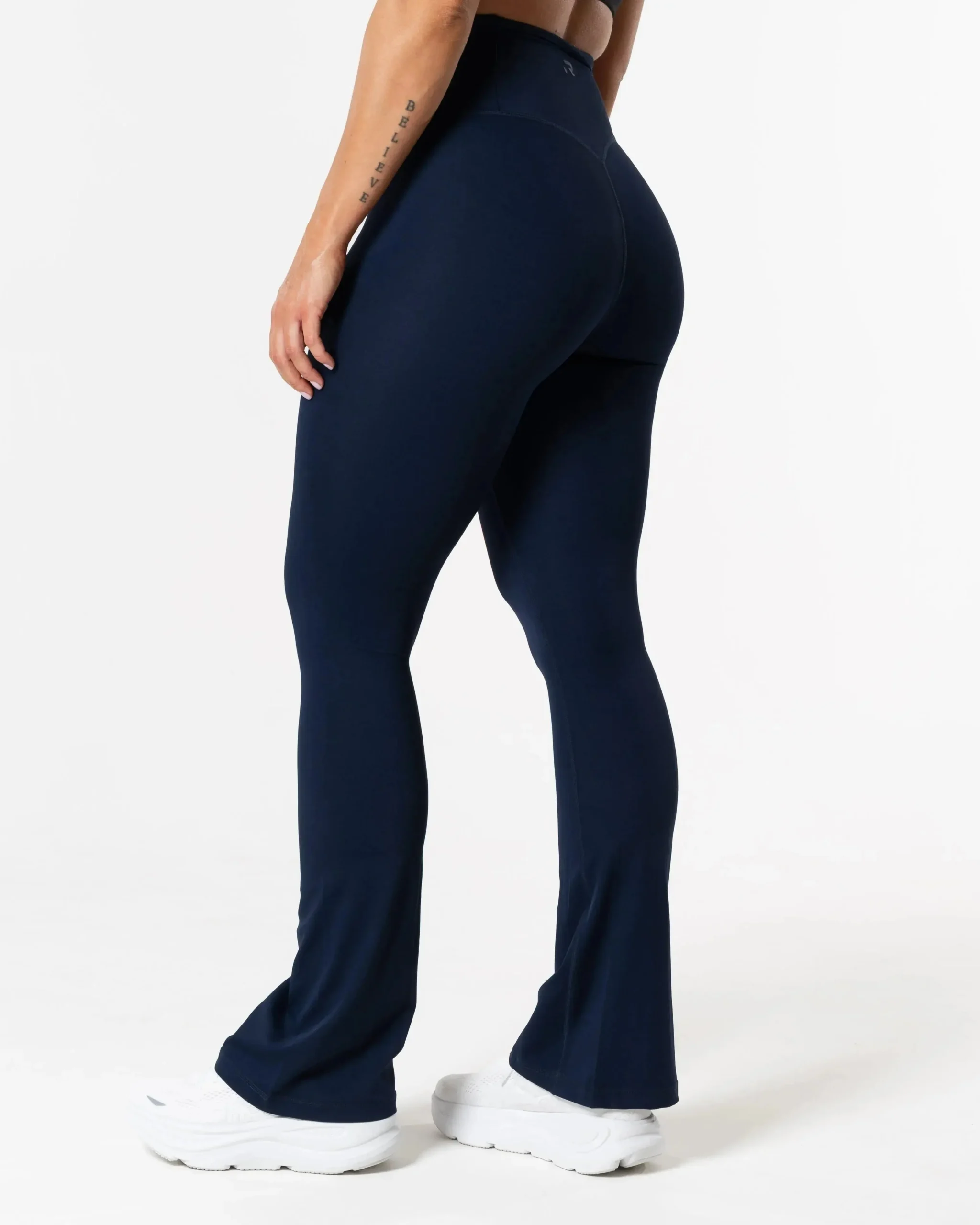 Relode Clean Tights Flared - Mörkblå