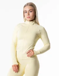 Relode Aura Seamless Zip Longsleeve - Gul