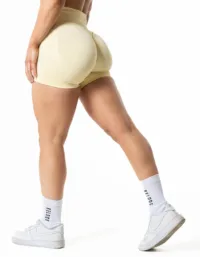 Relode Aura Seamless Scrunch Shorts - Gul
