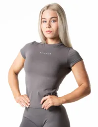 Relode Aura Seamless T-shirt - Earth Grey