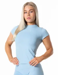 Relode Aura Seamless T-shirt - Light Blue