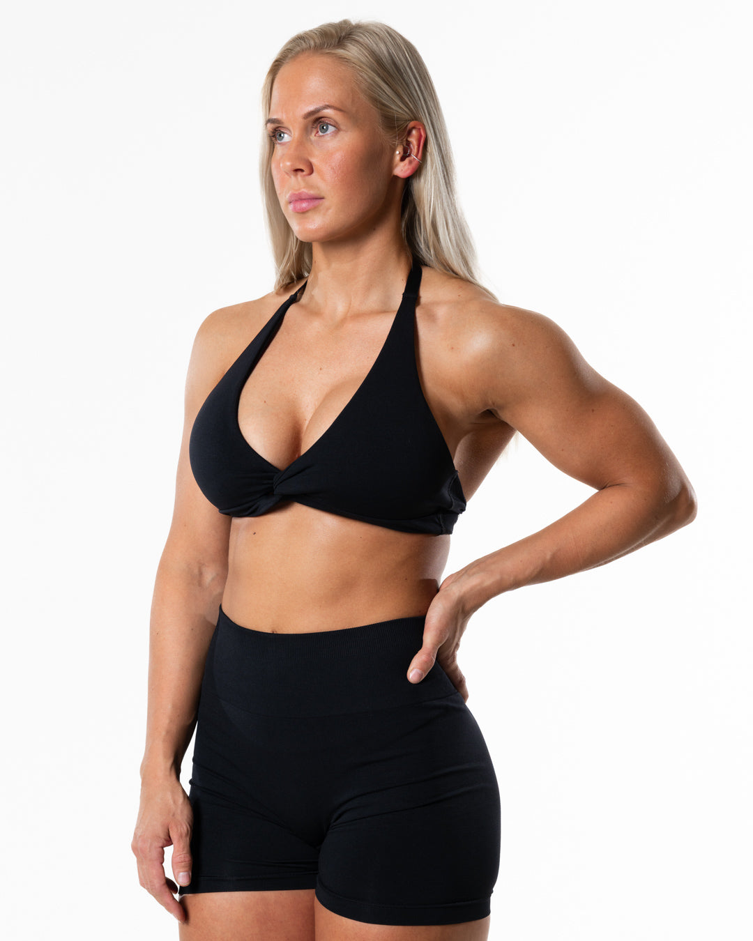 Relode Prime Halterneck Top - Svart