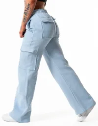 Relode Hybrid Cargo Joggers - Ljusblå