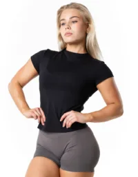 Relode Aura Peach T-shirt - Black