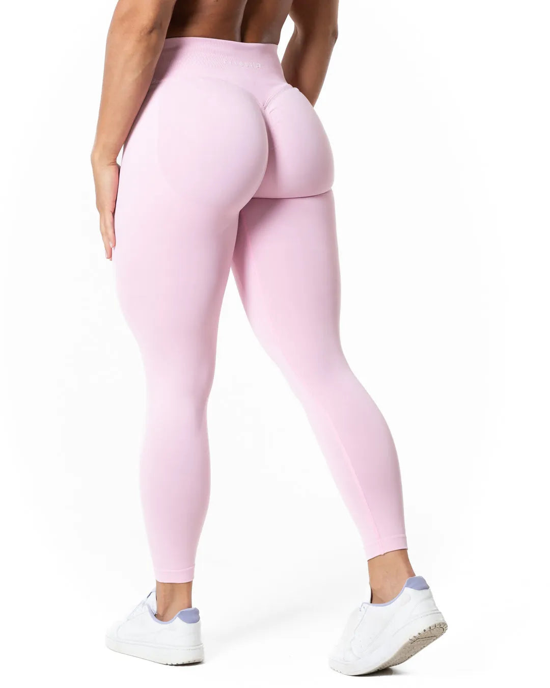 Relode Aura Seamless Scrunch Tights - Light Pink