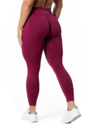 Relode Aura Seamless Scrunch Tights - Cherry