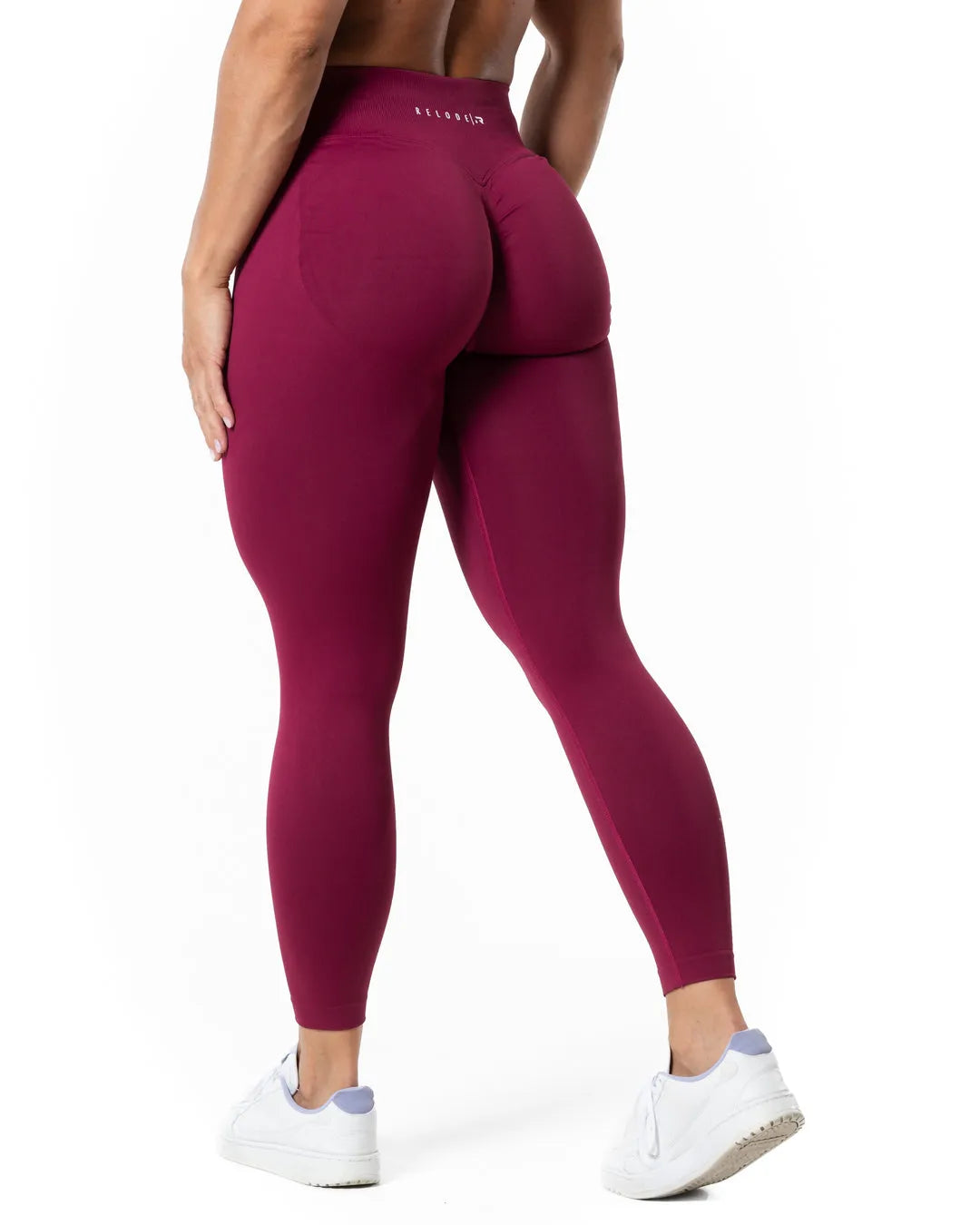 Relode Aura Seamless Scrunch Tights - Cherry