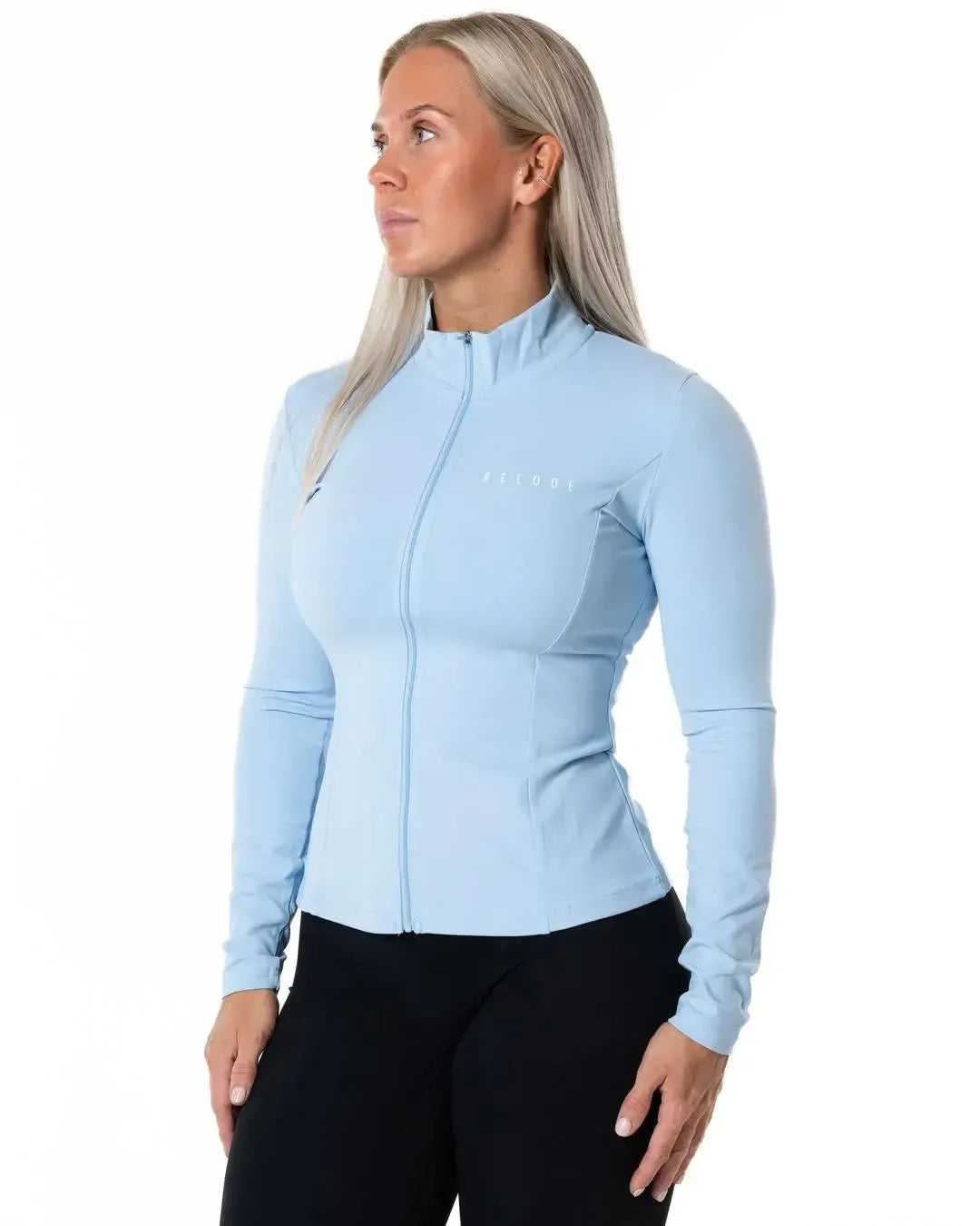 Relode Clean Zip Longsleeve - Blå