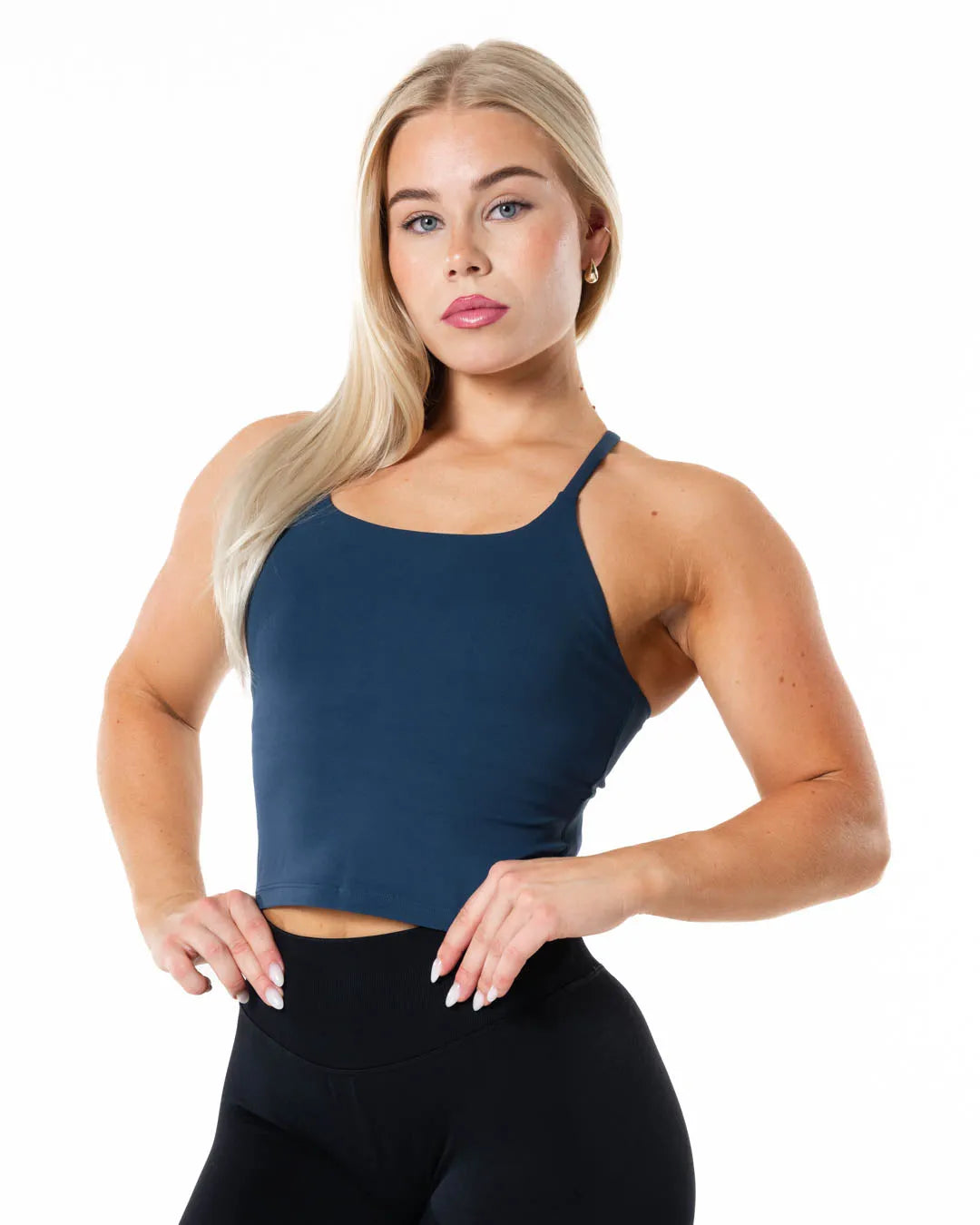 Relode Core Singlet Top - Mörkblå