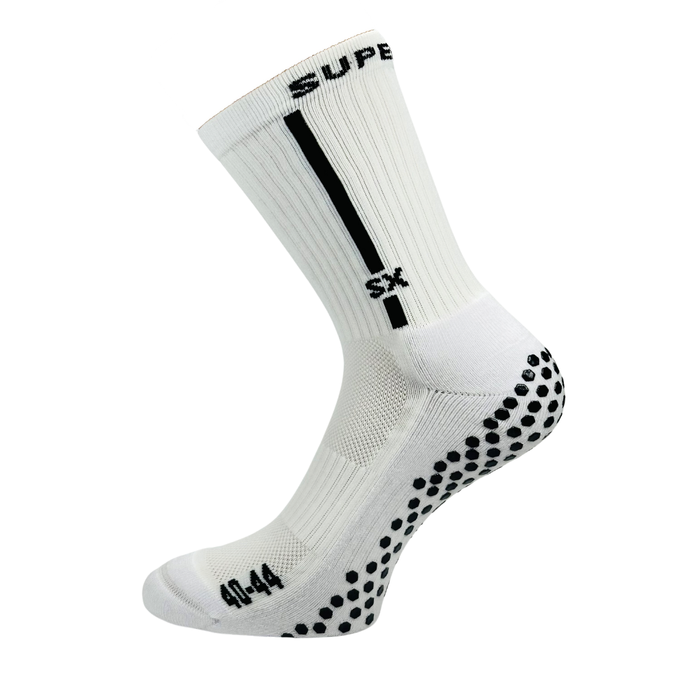 Supersox Grip Socks - GripFit - Vit - S. 27-31