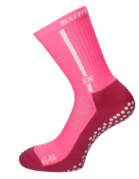 Supersox Grip Socks - GripFit - Pink - S. 45-48