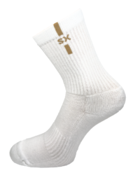 supersox.se Tennissockor - Vit/Khaki - Str. 42-47