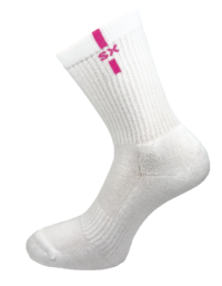 supersox.se Tennisockor - Vit/Pink - Str. 42-47