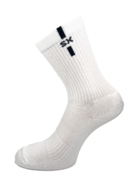 supersox.se Tennissockor - Vit/Svart - Str. 36-41