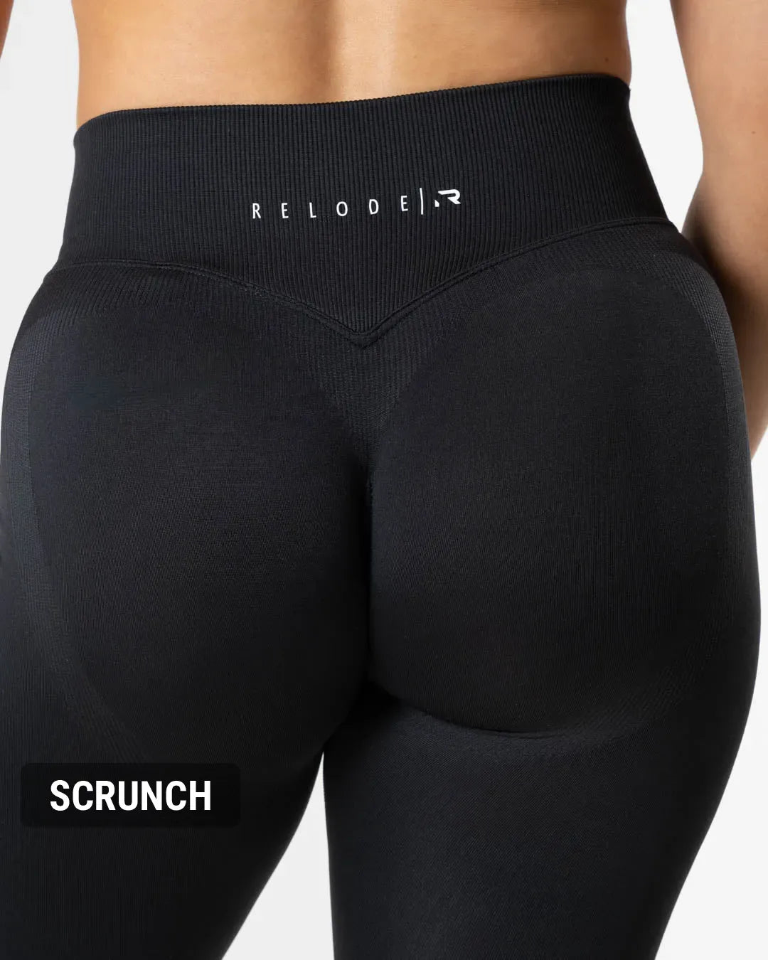 Relode Hybrid Seamless Shorts - Jet Black