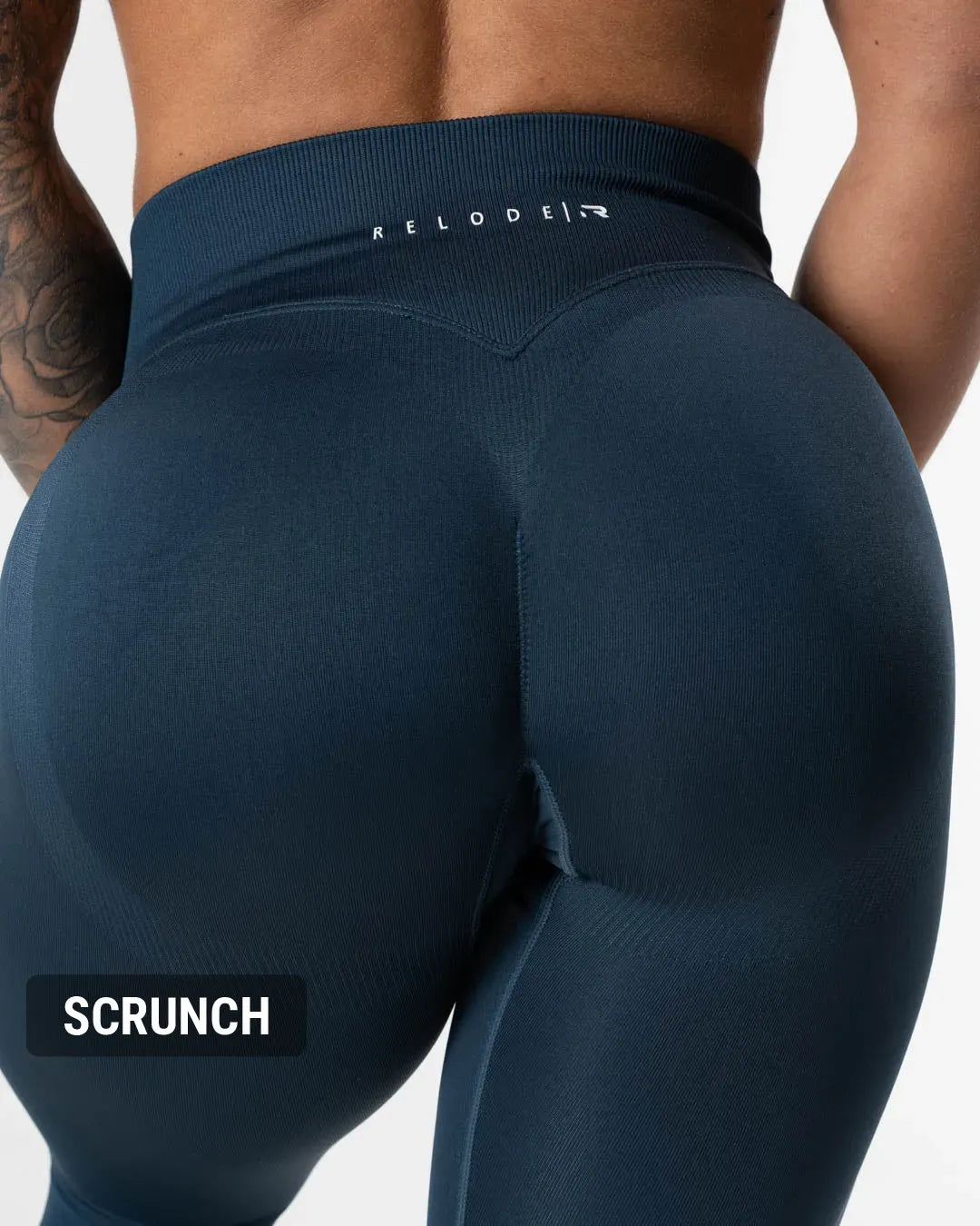 Relode Hybrid Seamless Shorts - Dark Navy
