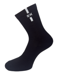 supersox.se Tennissockor - Svart/Vit - Str. 42-47