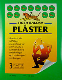 Tiger Balsam Plåster 3-pack | Liniment