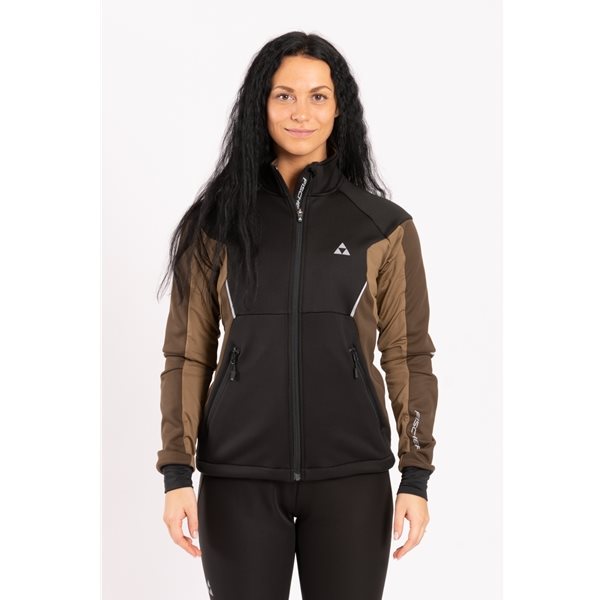 Fischer Vemdalen Pro Jacket W-Svart-XS Dam Svart XS | Längdskidjacka