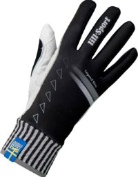 Lillsport Legend Slim Svart 7 | Längdskidhandskar