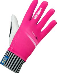 Lillsport Legend Slim Rosa 10 | Längdskidhandskar