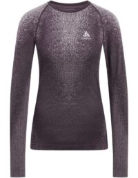 Odlo Svartcomb Eco CN LS W-Grå-XL Dam Grå XL | Underställ Tröja
