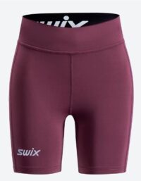 Swix Pace High Waist Half Tights W Dam Lila XL | Löparshorts