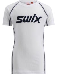 Swix RaceX Classic Short Sleeve Junior Junior Vit 140 | Underställ Tröja