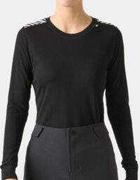 Helly Hansen Dam HH Comfort Lättviktigt Baslager Ställ Svart XL