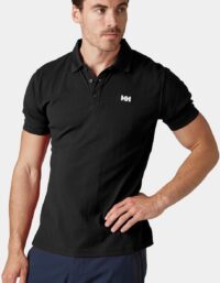 Helly Hansen Herr Driftline Snabbtorkande Polotröja Svart S