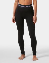 Helly Hansen Dam Lifa Merino Baslagerbyxor Svart M