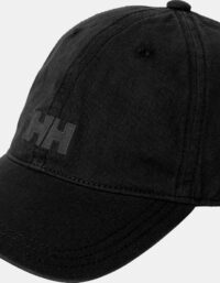 Helly Hansen Unisex Logo Bommulskeps Svart STD