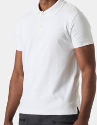 Helly Hansen Herr Crewline Snabbtorkande Polotröja Vit XL