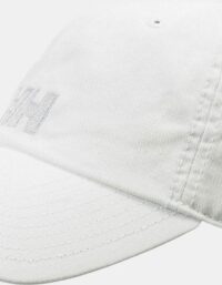Helly Hansen Unisex Logo Bommulskeps Vit STD