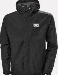 Helly Hansen Herr Seven J Outdoor Regnjacka Svart XL
