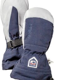 Hestra Hestra Juniors' Army Leather Heli Ski Mitt Marine