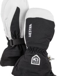 Hestra Hestra Juniors' Army Leather Heli Ski Mitt Black